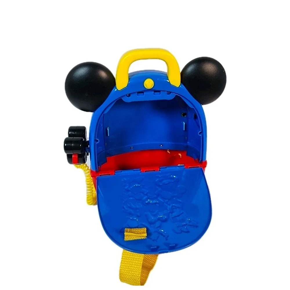 Disney Mickey Mouse Kids Pretend Play‎ Phone Backpack Toy Blue Red Yellow